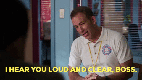 I hear you loud and clear