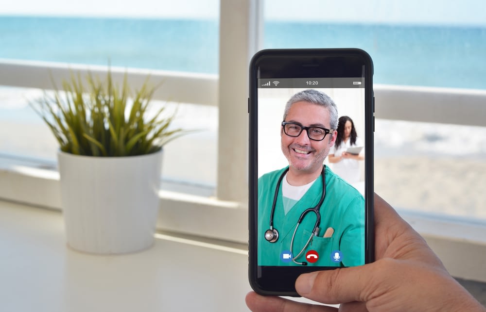 Mobile phone video call voip